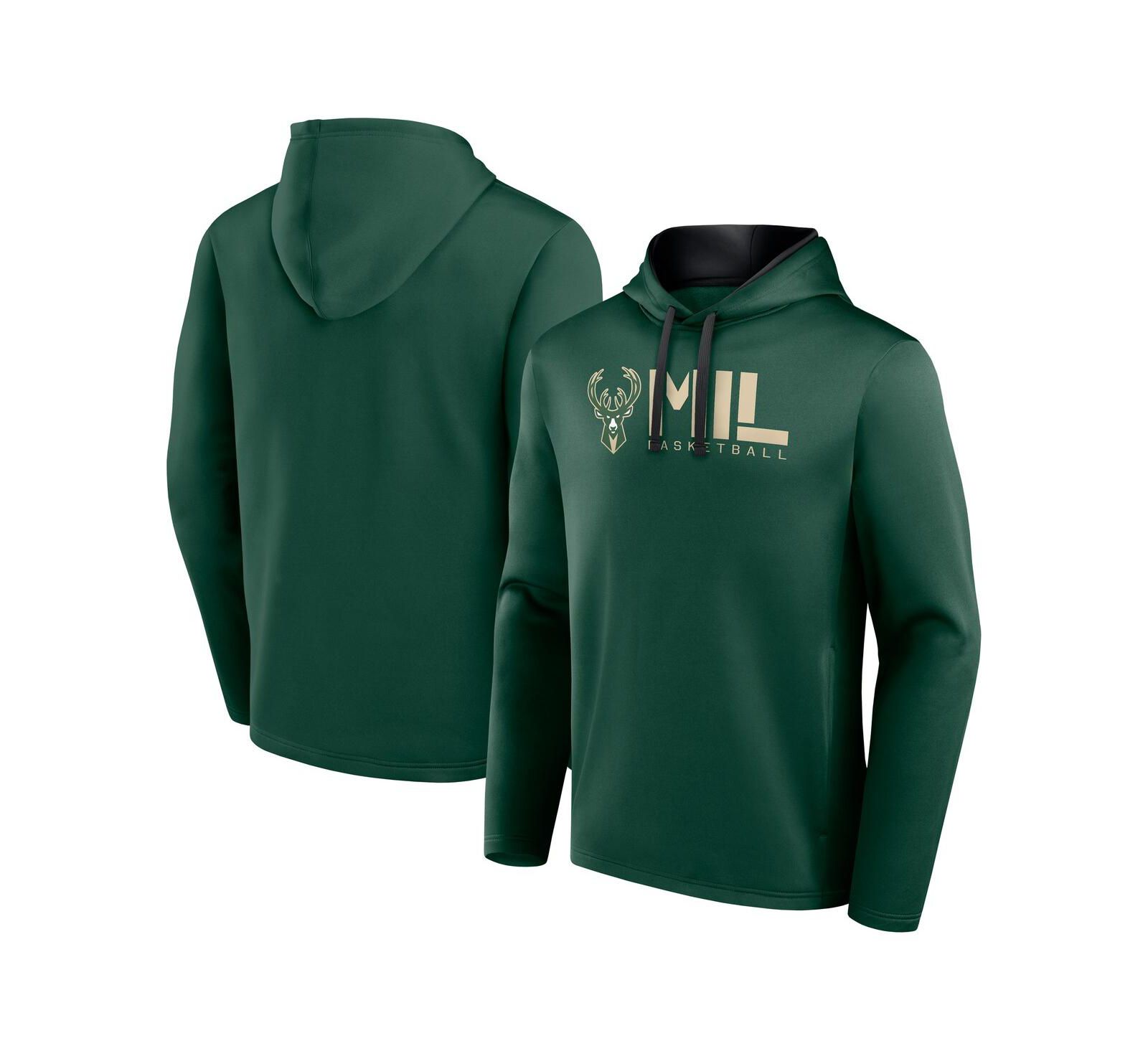Мужское худи Logo Athletic Milwaukee Bucks