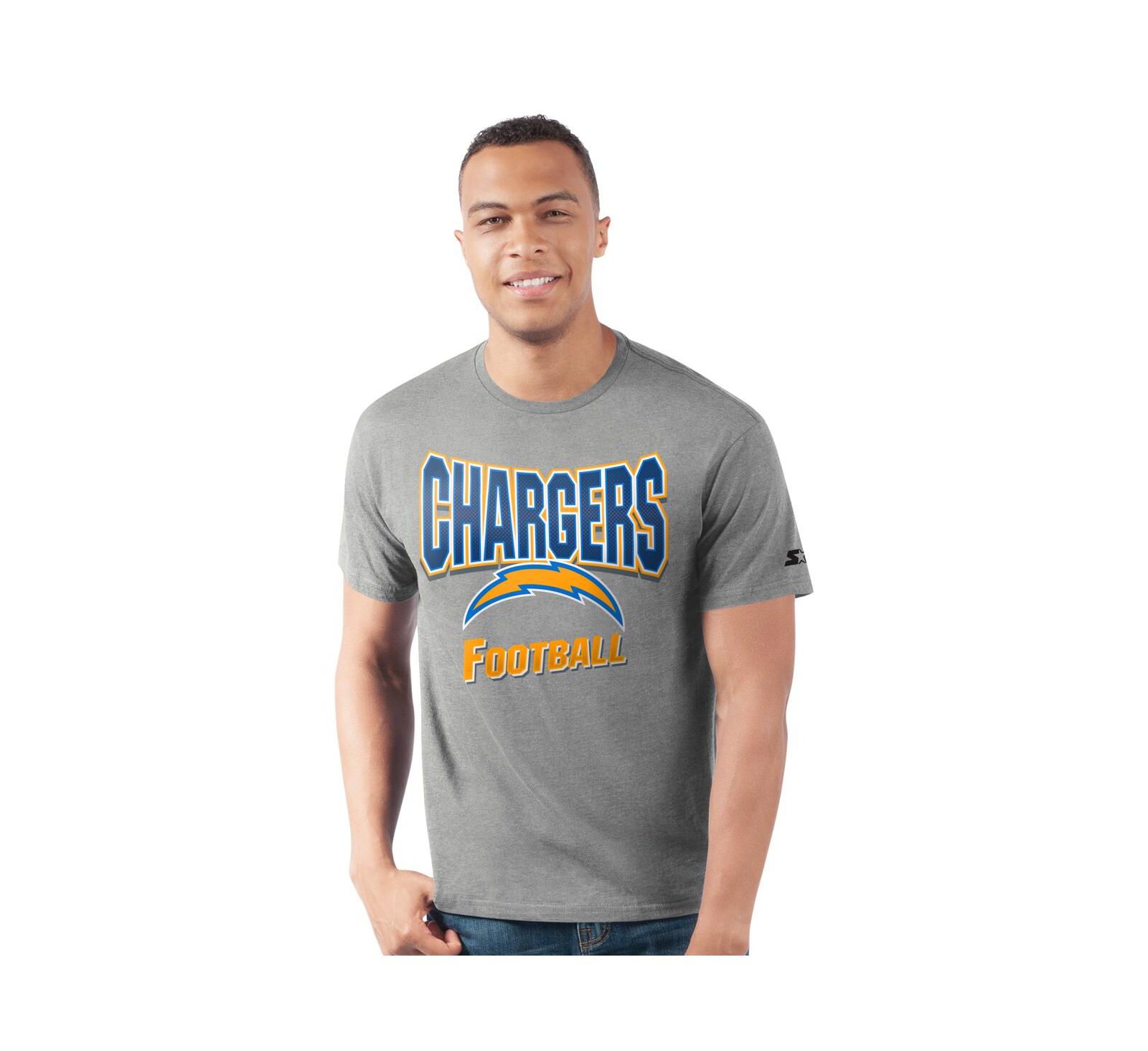 Starter Мужская серая футболка Los Angeles Chargers Prime Time