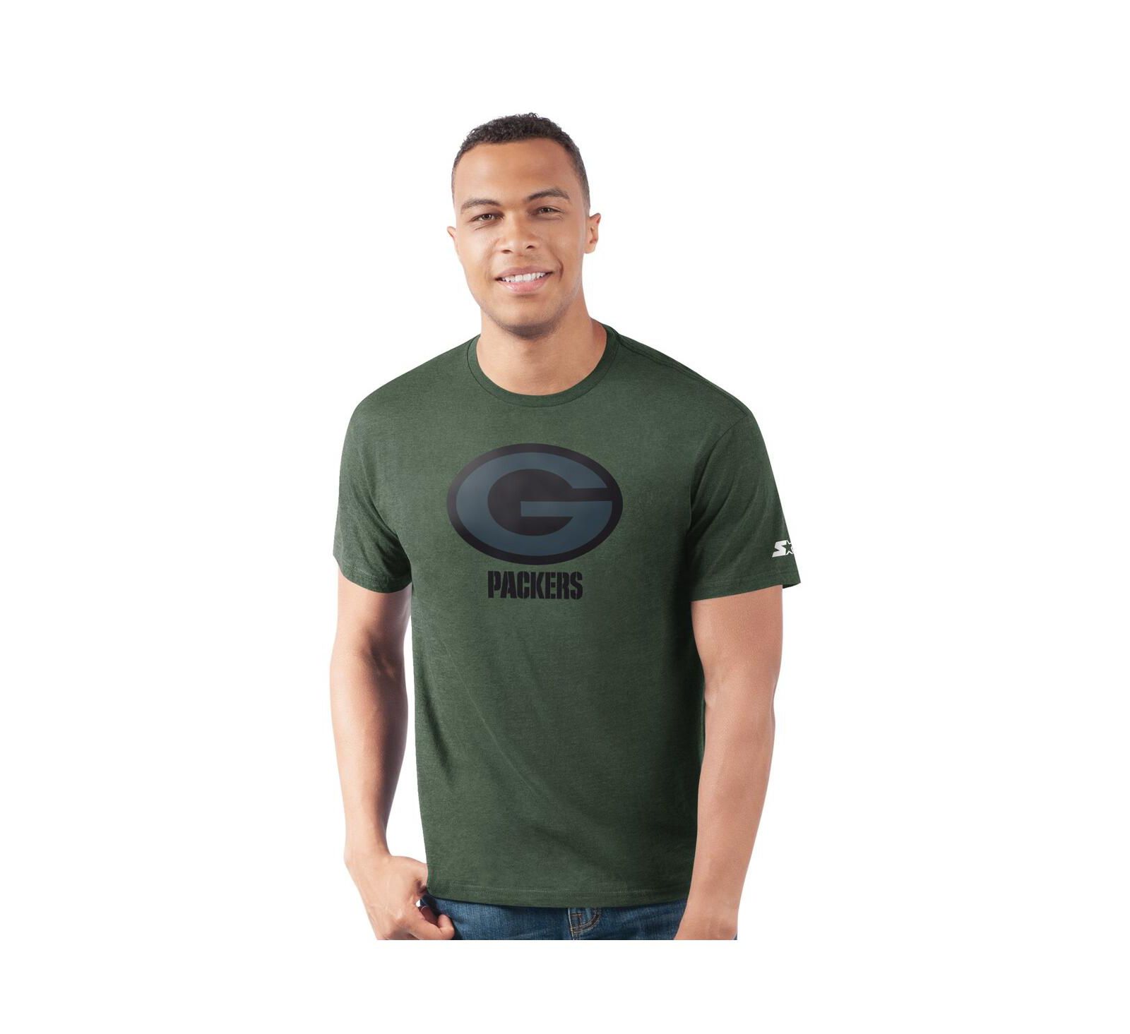 Мужская футболка Starter Green Green Bay Packers Prime Time