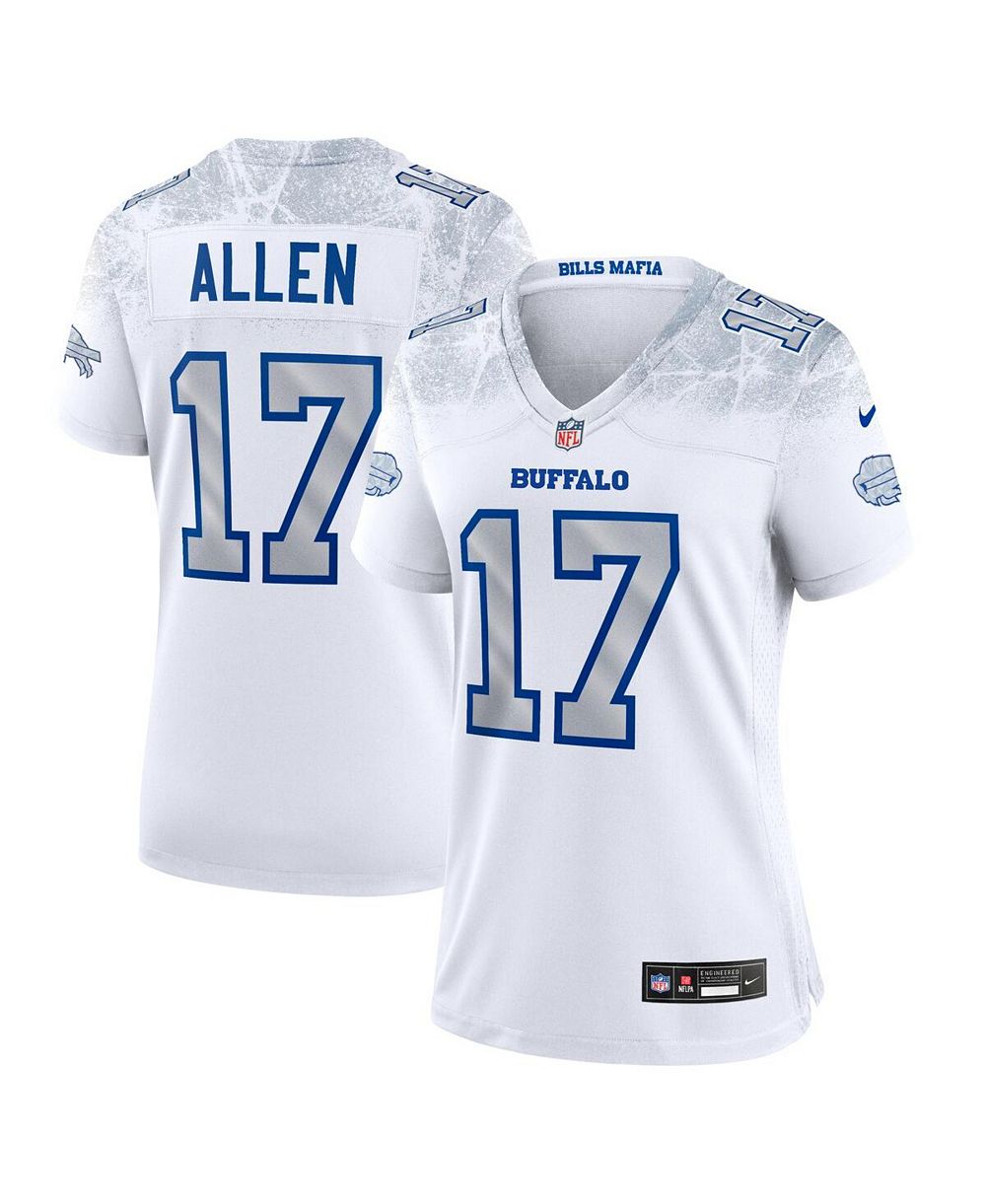 Nike Women's Josh Allen White Buffalo Bills 2025 Rivalries Collection Game Jersey