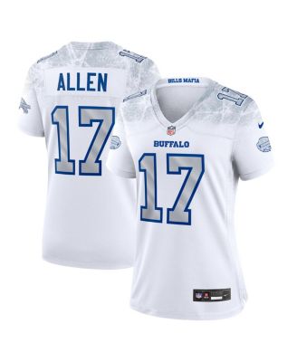 Женская игровая джерси Nike Josh Allen White Buffalo Bills 2025 Rivalries Collection