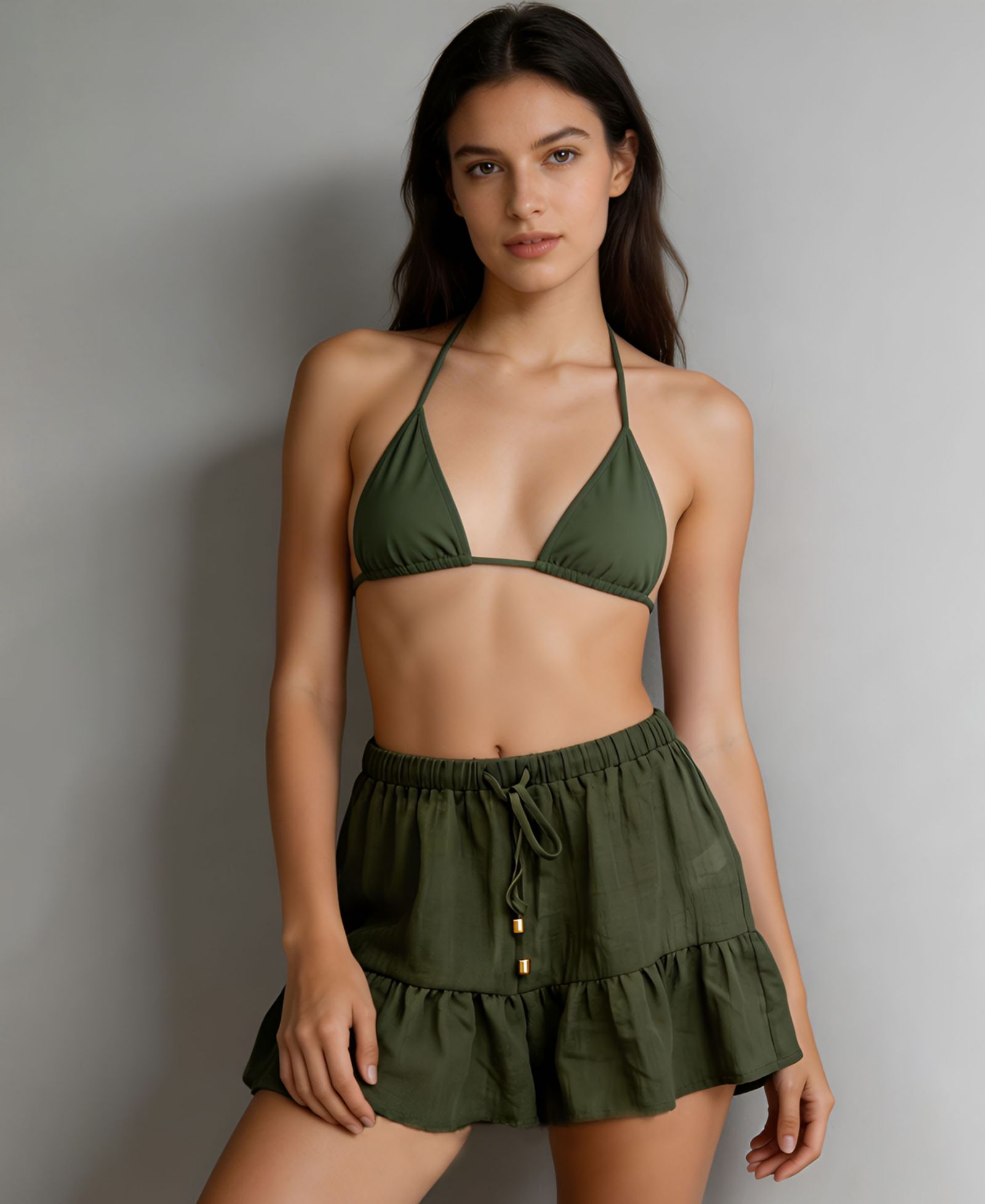 Dotti Women's Voile Pull-On Swim Cover-Up Shorts