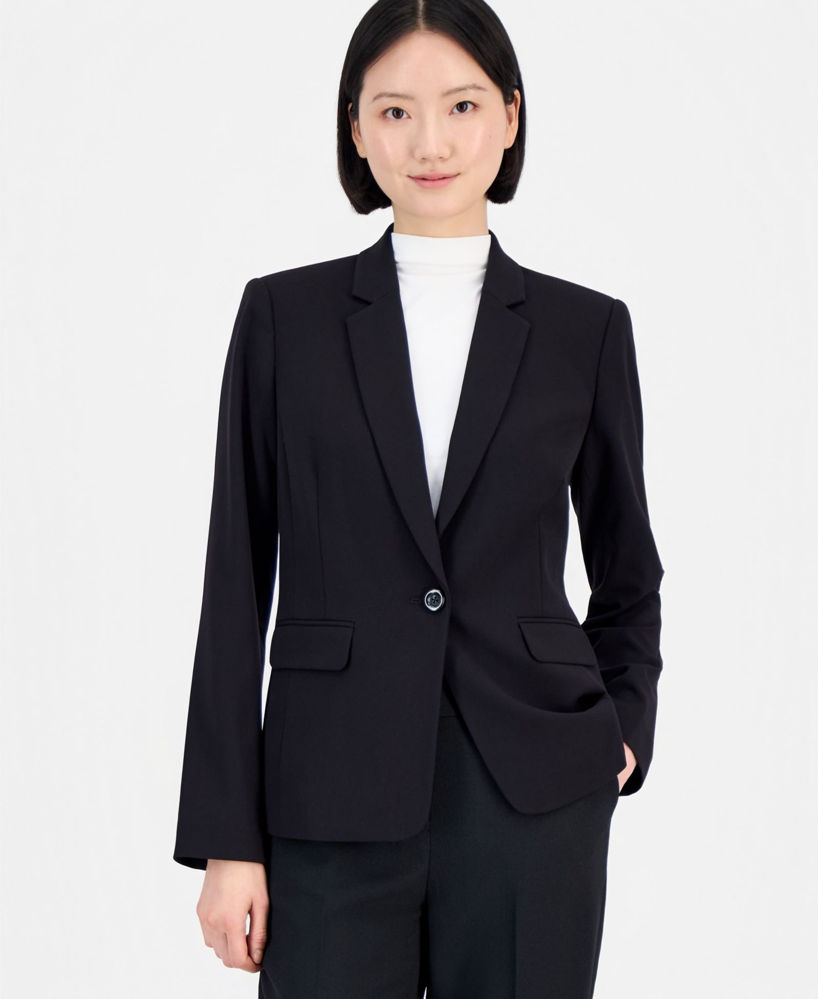 Женский блейзер Tahari ASL Bi-Stretch One-Button