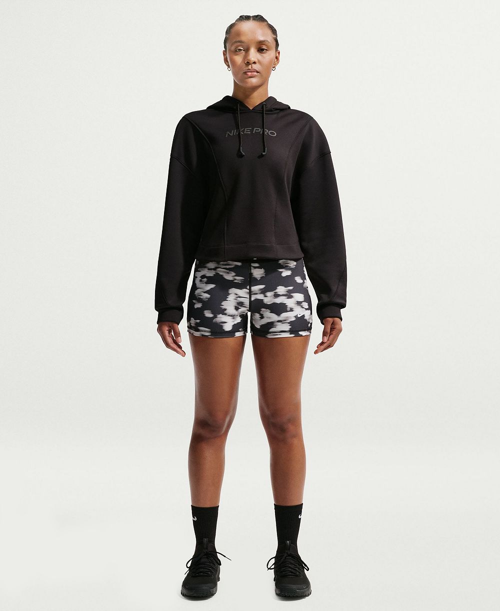Nike Women's Pro 3" Mid-Rise Printed Biker Shorts