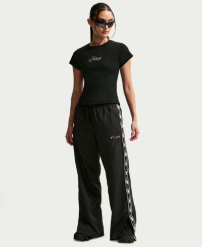 Женские брюки Nike Sportswear Classic Mid-Rise Woven