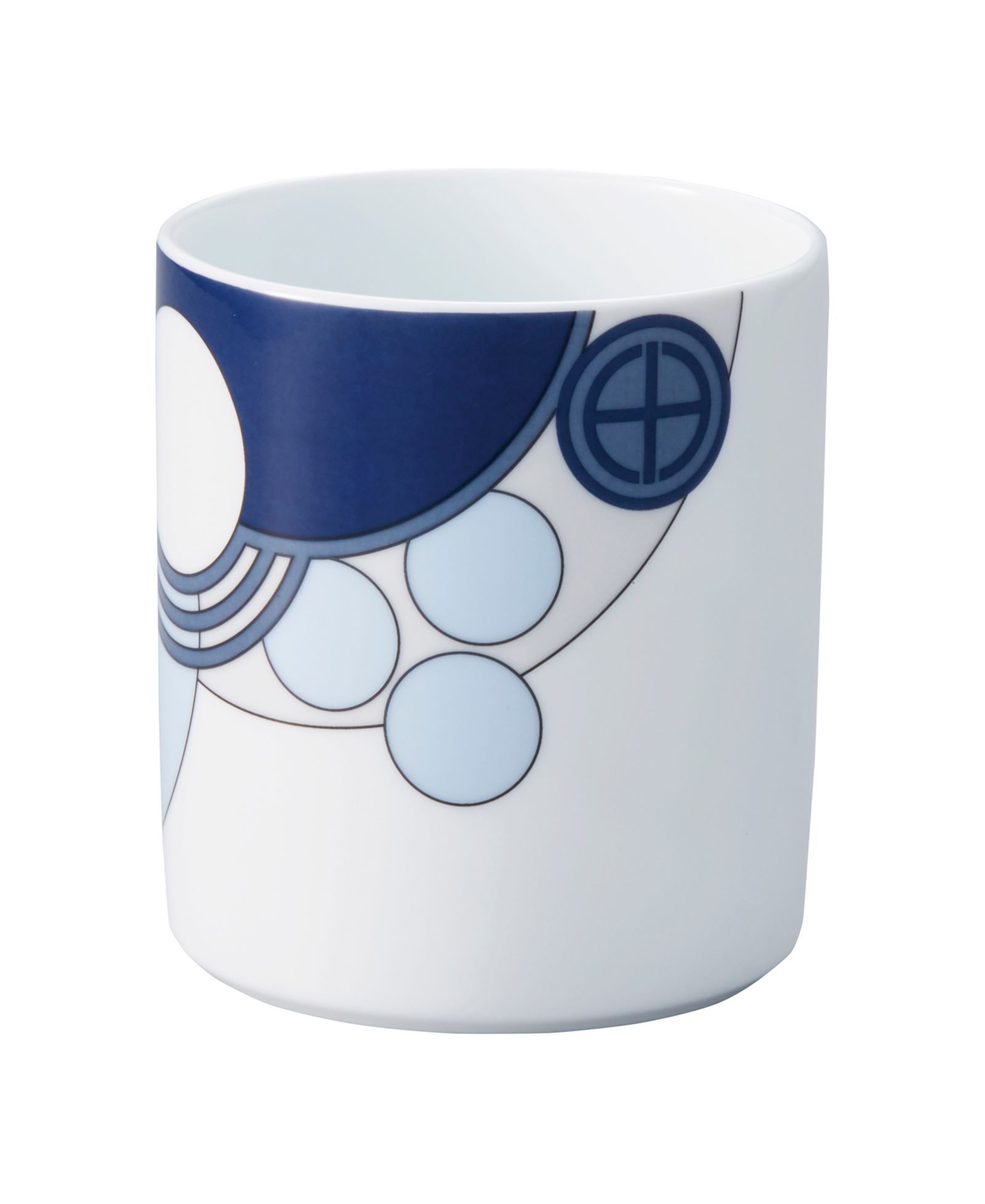 Стакан Noritake Frank Lloyd Wright Imperial Cabaret Blue, 13 oz.