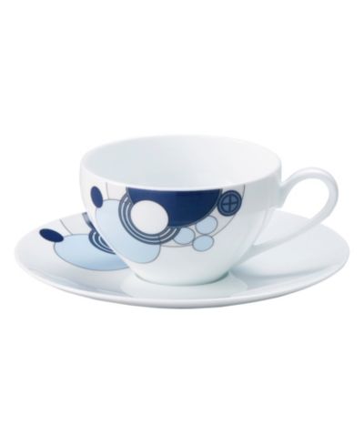 Noritake Frank Lloyd Wright Imperial Cabaret Blue Cup, 7 oz. & Saucer