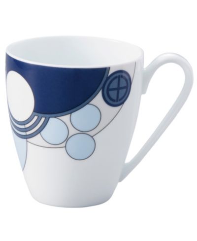 Noritake Frank Lloyd Wright Imperial Cabaret Blue Mug, 10 oz.