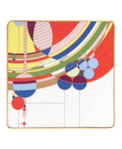 Квадратная тарелка Noritake Frank Lloyd Wright March Balloons 6"