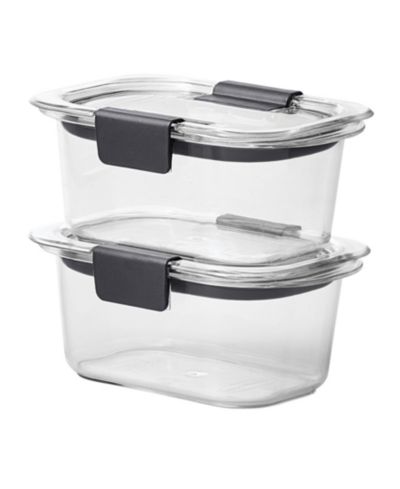 Rubbermaid Brilliance набор контейнеров для хранения продуктов 2-Pc.