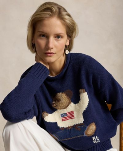 Свитер Polo Ralph Lauren Women's Rolled Crewneck Long-Sleeve