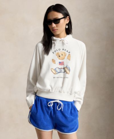 Толстовка Polo Ralph Lauren Women's с капюшоном и рукавами Raglan