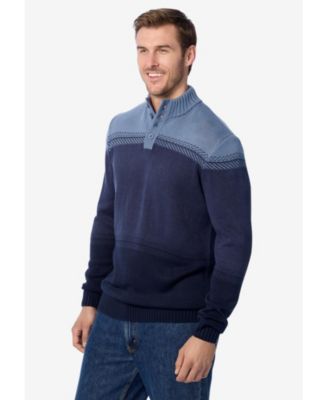 Мужской джемпер Henley Shaker от KingSize