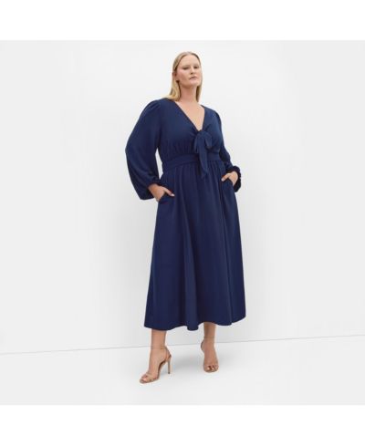 CITY CHIC Plus Size Ivanna V Neck Maxi Dress