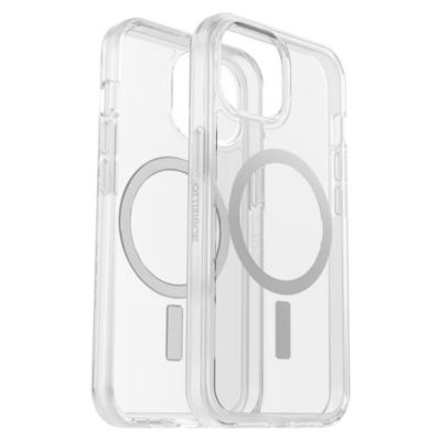 OtterBox Symmetry Clear MagSafe Case for Apple iPhone 15 / iPhone 14 / iPhone 13 / IPSE2025