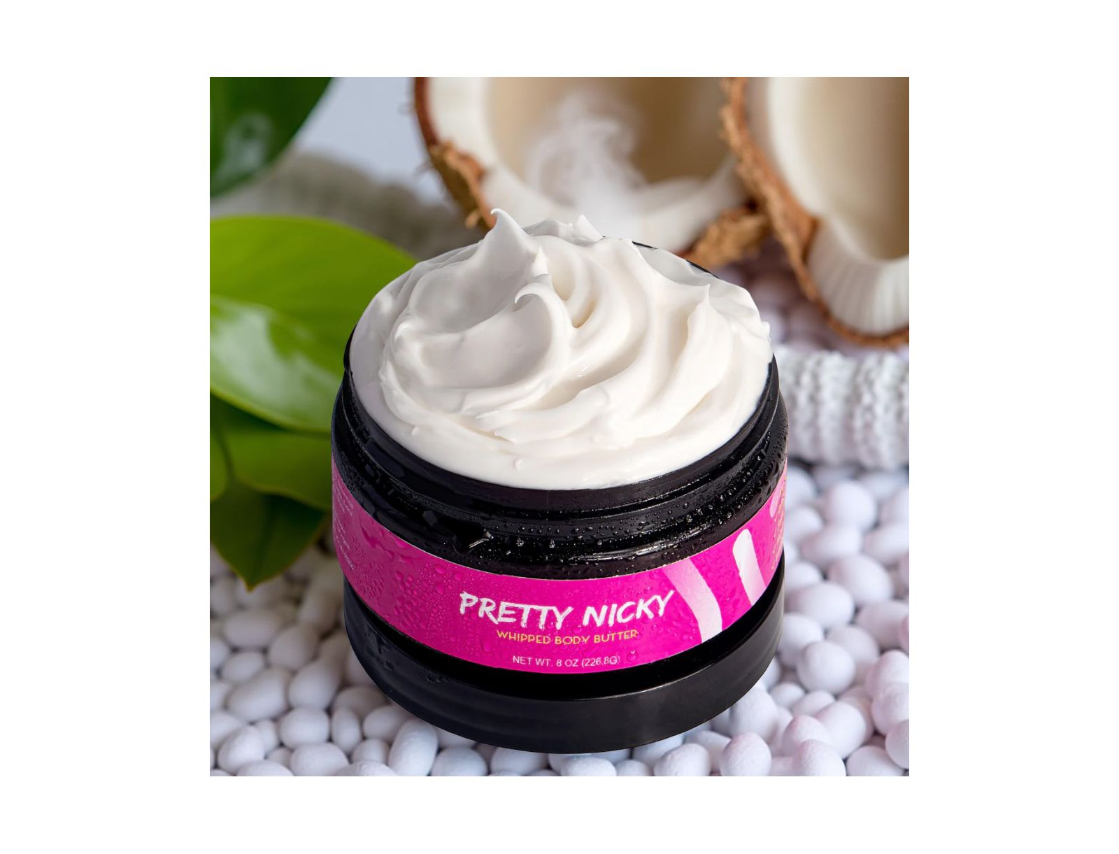 CoCo XO Pretty Nicky Natural Whipped Body Butter 8 oz.