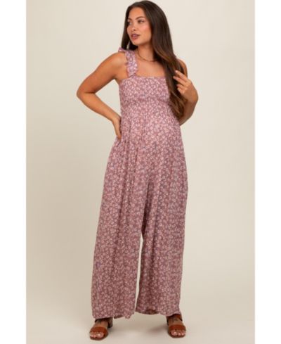 Pinkblush Женский струящийся комбинезон Teal Floral Flowy