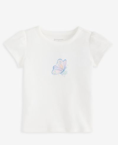 Детская футболка First Impressions Mix and Match Butterfly, 3M-24M