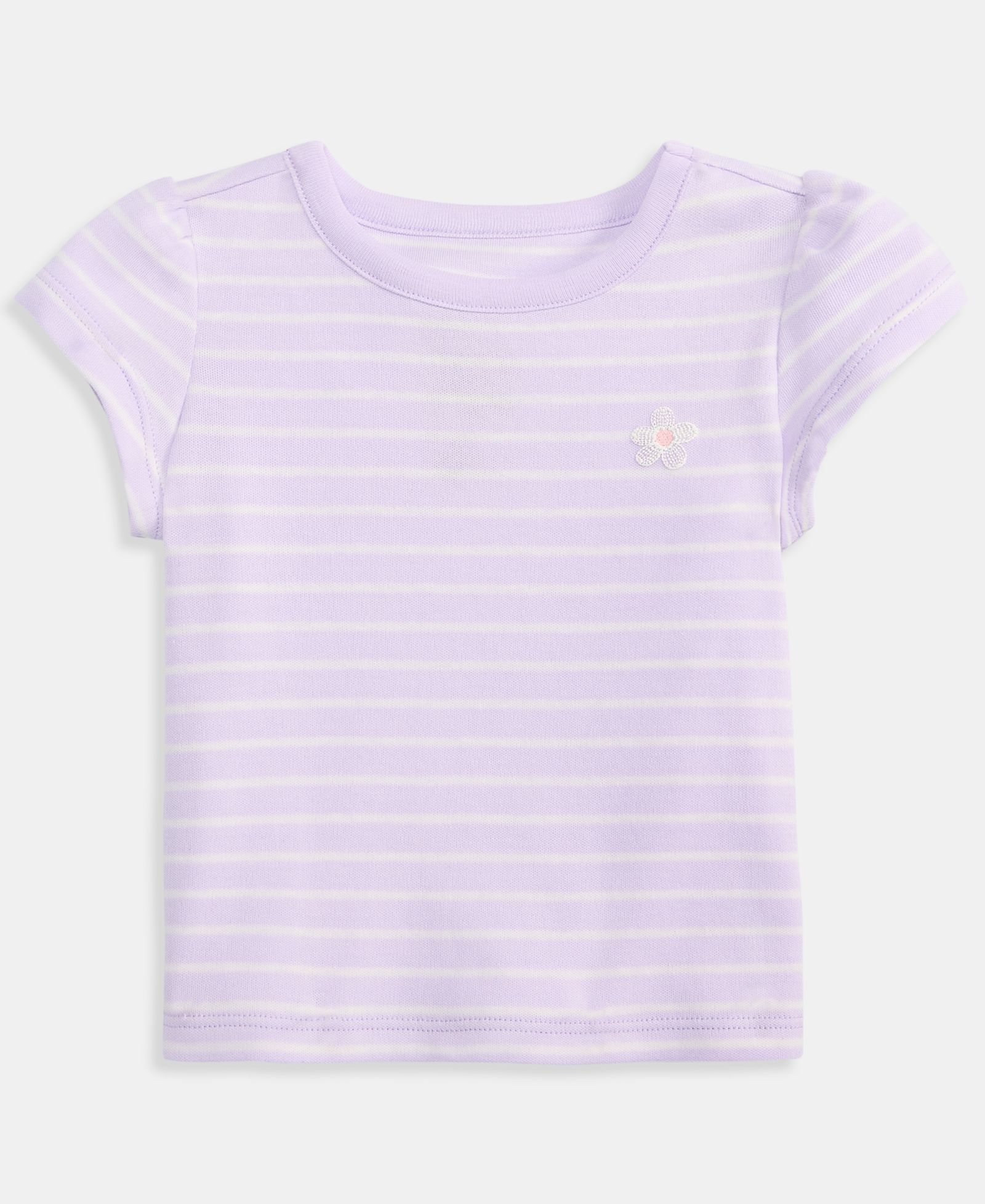 First Impressions детская футболка Stripe Flower, 3M-24M