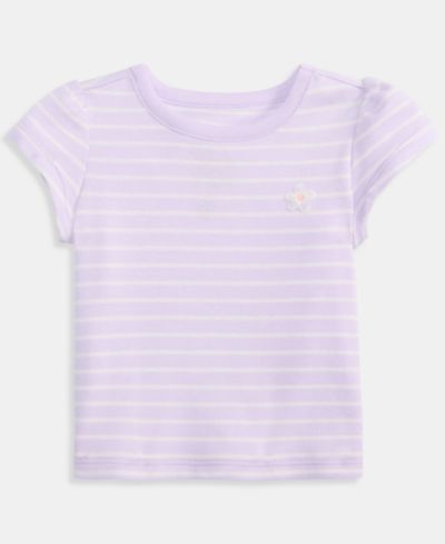 First Impressions детская футболка Stripe Flower, 3M-24M