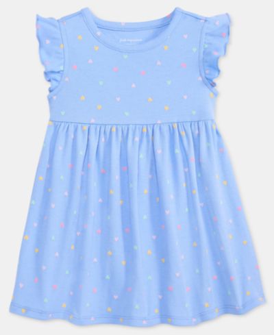 Детское платье First Impressions 2T-4T с принтом сердец