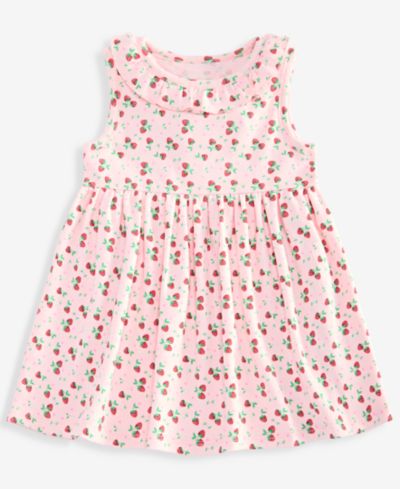 Детское платье First Impressions Toddler Girls' 2T-4T Strawberry-Print