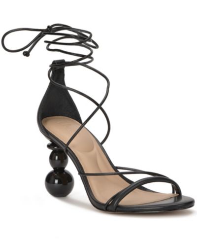 I.N.C. International Concepts Women's Anders Lace-Up Ball Heel Sandals, Macy's Exclusive