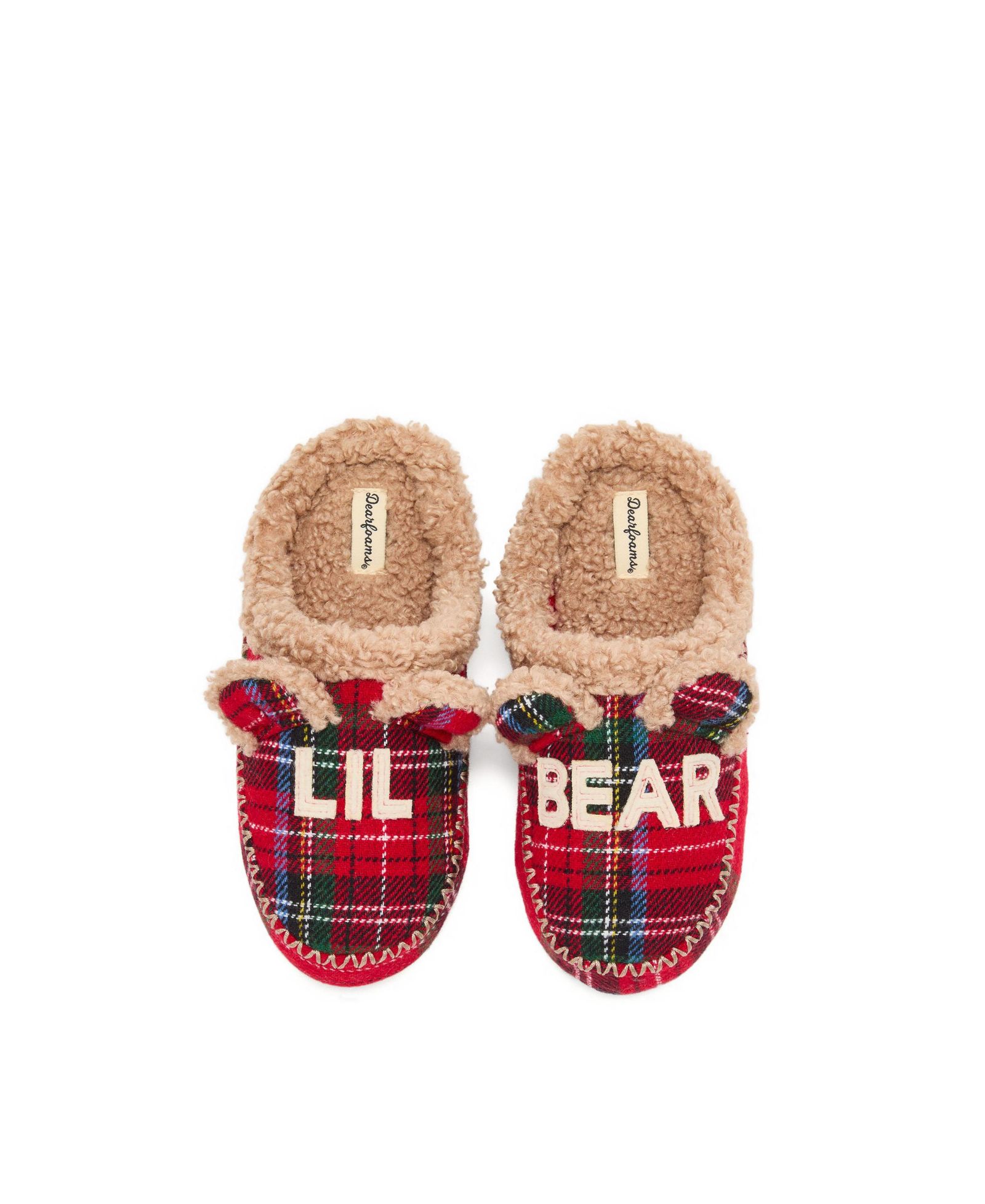 Dearfoams Kid's Lil Bear Clog Slipper