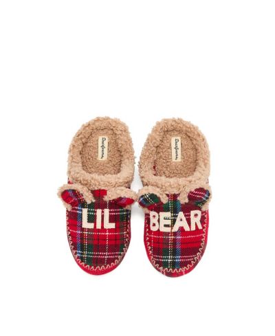 Dearfoams Kid's Lil Bear Clog Slipper