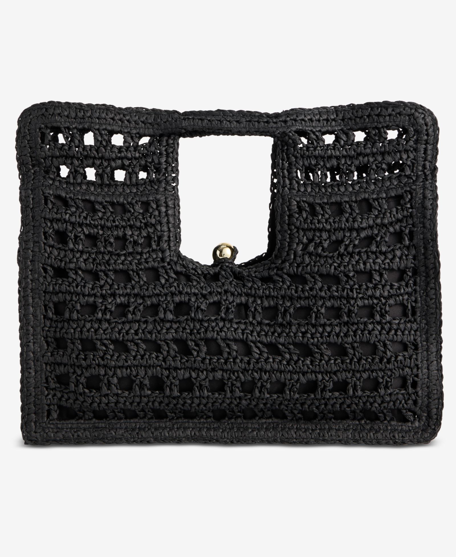 Торба из соломы Square Straw Tote Bag