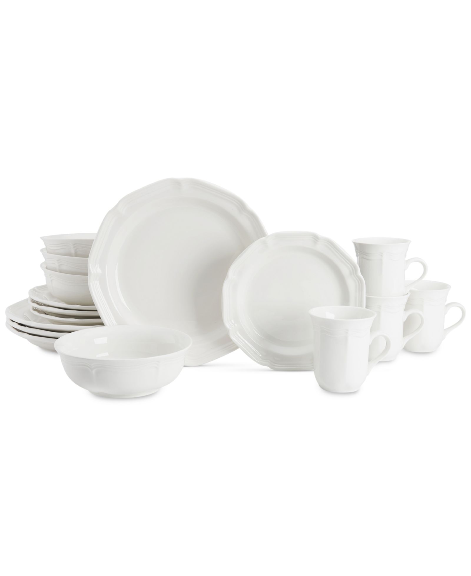 Mikasa French Countryside 16 Pc. Dinnerware Set, Service for 4