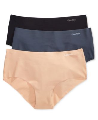 Calvin Klein Женское нижнее белье Invisibles Hipster, комплект 3 шт. QD3559
