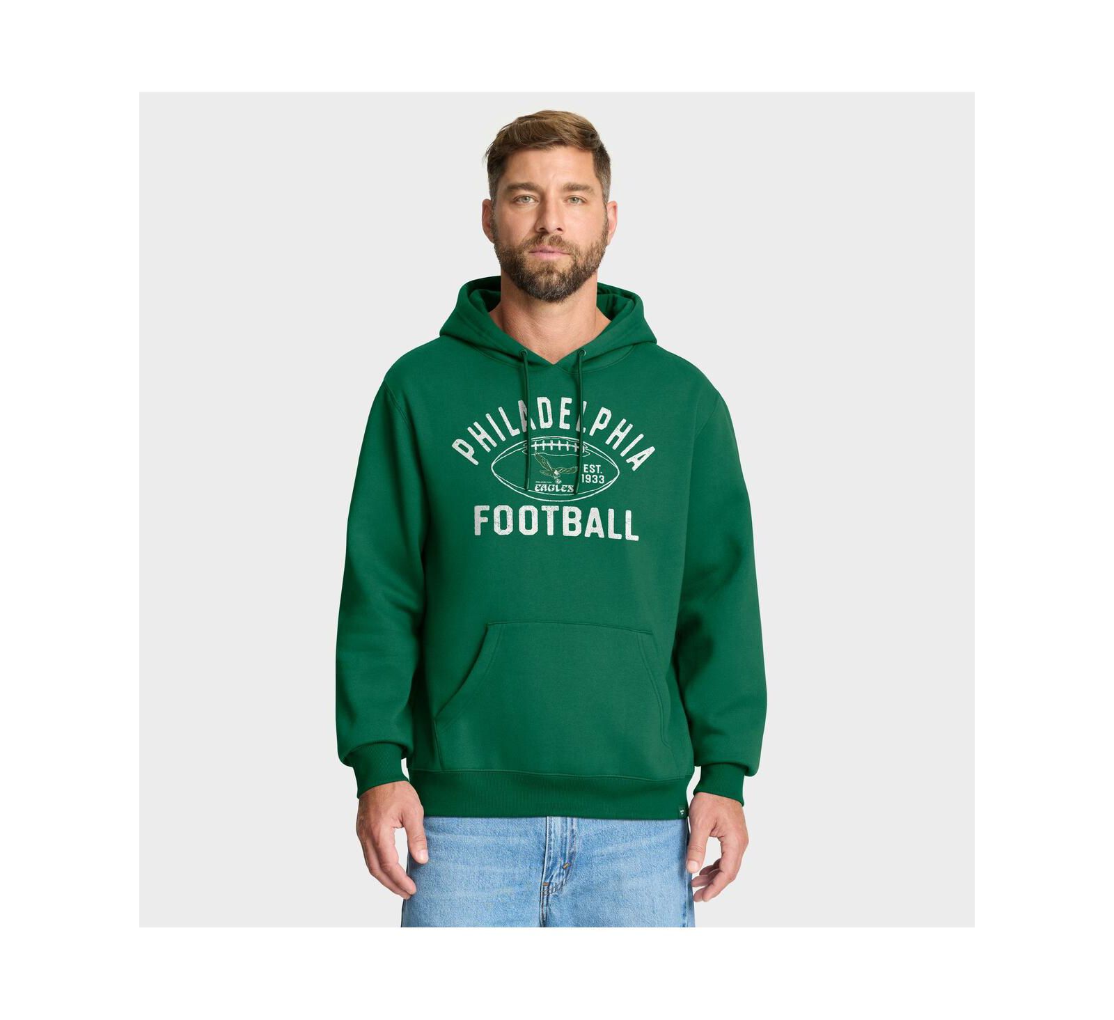 Мужское худи Fanatics Philadelphia Eagles Legacy Pullover