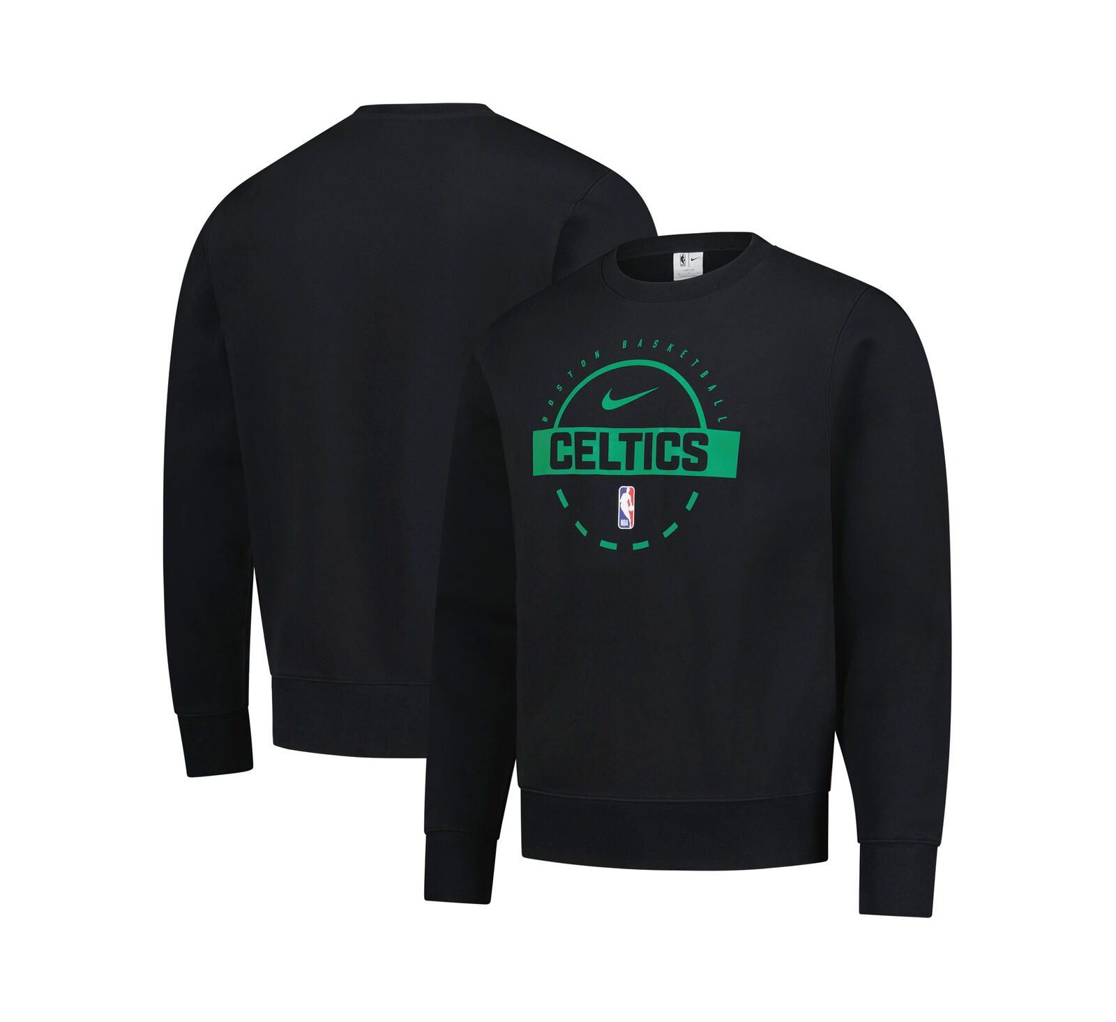 Мужской свитшот Nike Black Boston Celtics 2025/26 Authentic Practice Club