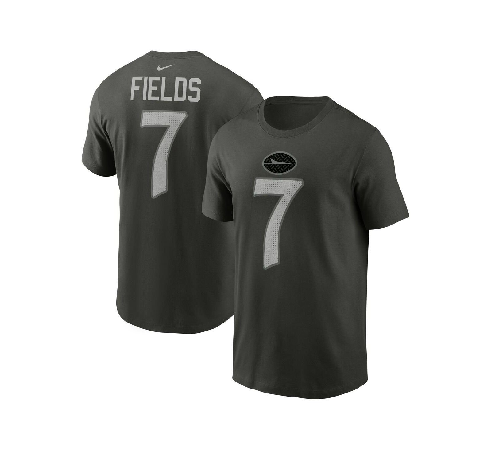Мужская футболка Nike Justin Fields Gotham Green New York Jets 2025 Rivalries Collection
