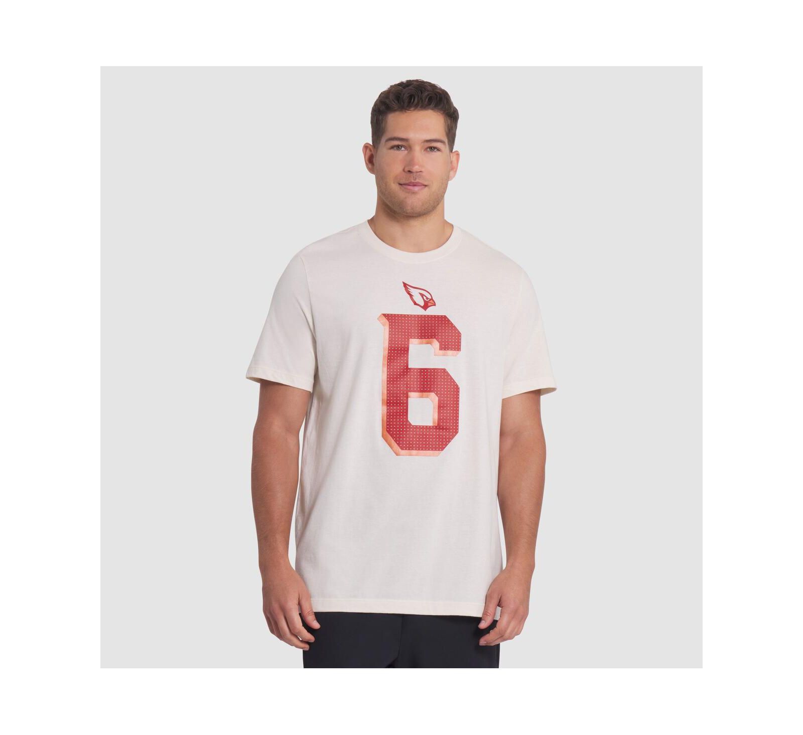 Nike Men's James Conner Natural Arizona Cardinals 2025 Rivalries Collection Player Name & Number T-Shirt