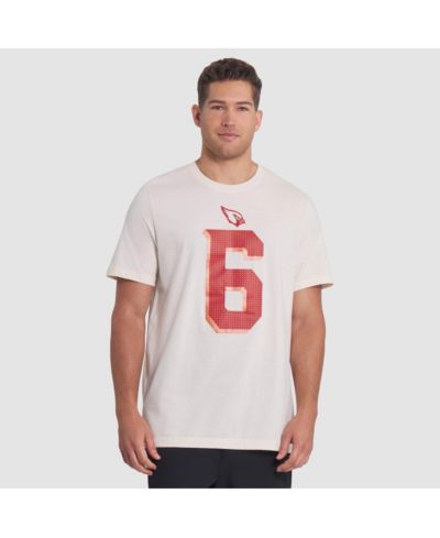 Nike Men's James Conner Natural Arizona Cardinals 2025 Rivalries Collection Player Name & Number T-Shirt