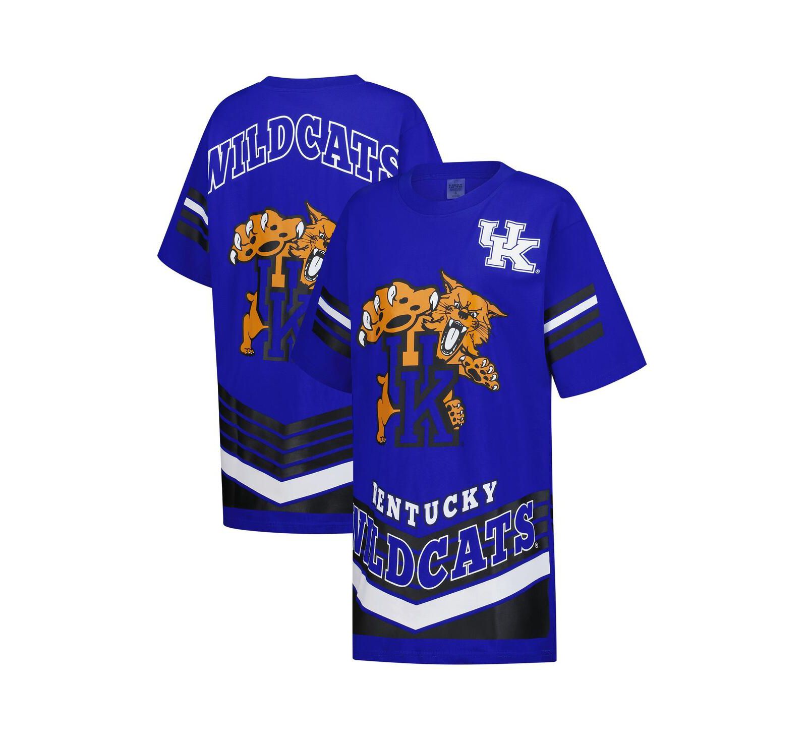 Женское мини-платье T-Shirt Gameday Couture Royal Kentucky Wildcats Perfect Score