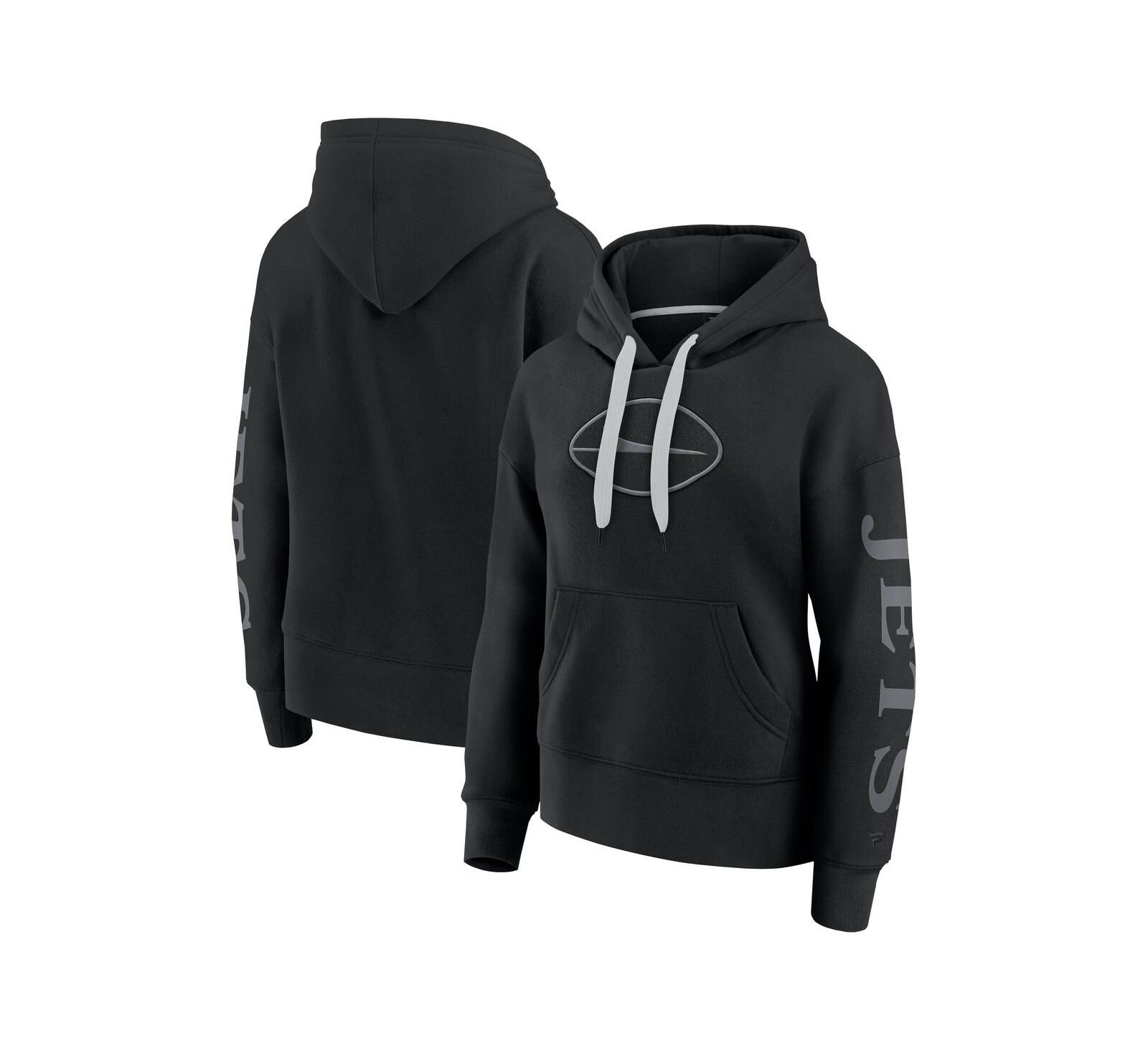 Женское худи Fanatics Elements Next Pullover, черное, New York Jets