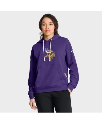 Женская толстовка Nike Purple Minnesota Vikings Sideline Standard Issue Initial Home Dri-FIT