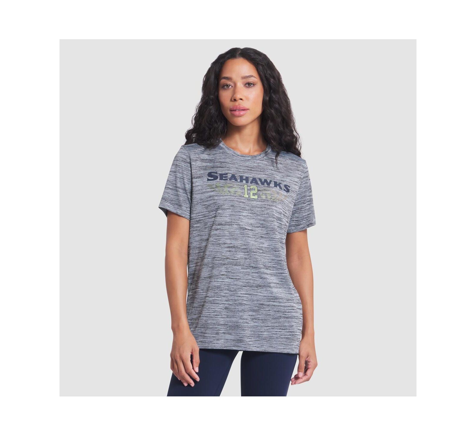 Nike Women's Wolf Gray Seattle Seahawks 2025 Rivalries Collection Sideline Velocity Dri-FIT T-Shirt
