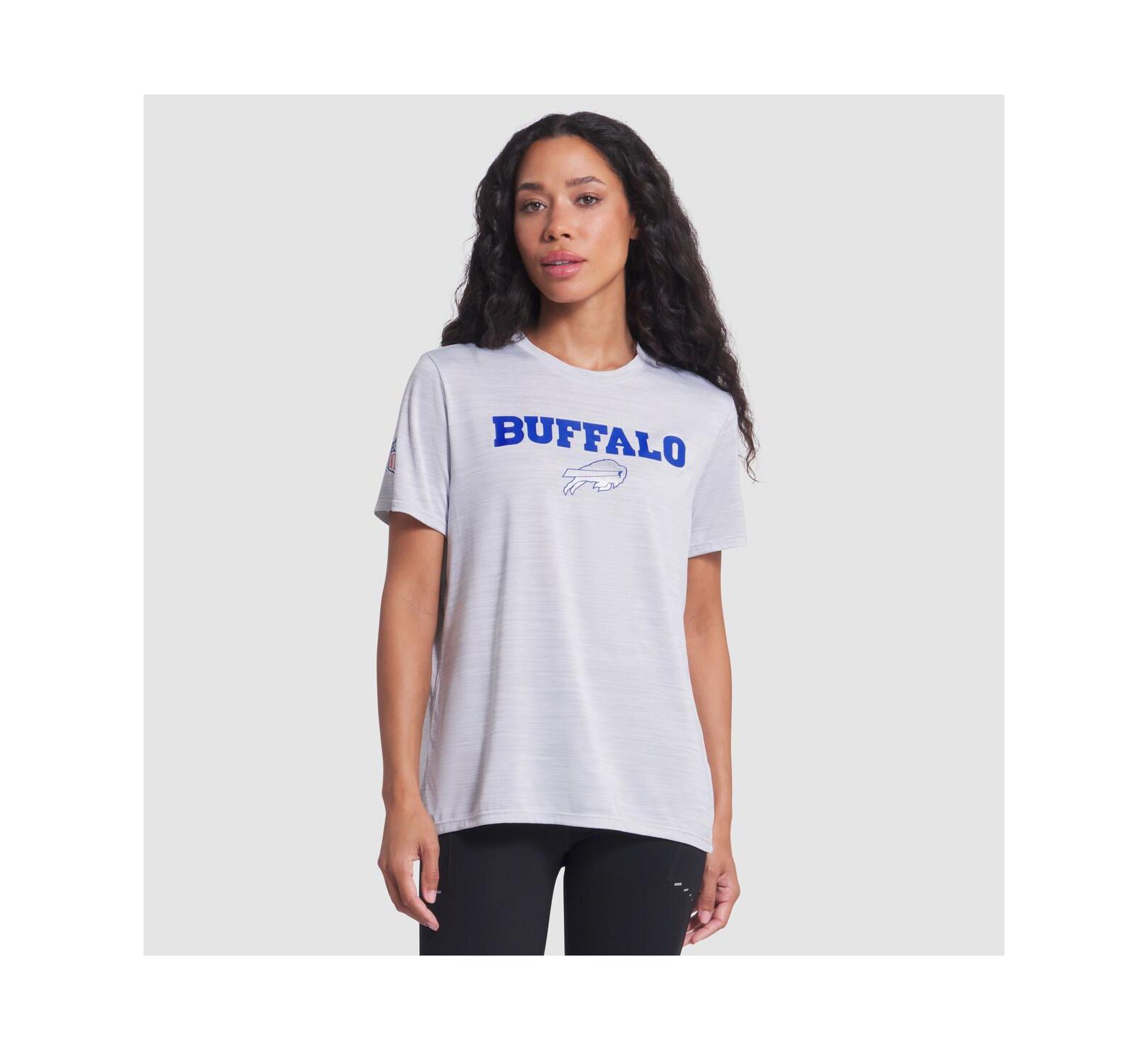 Nike Women's White Buffalo Bills 2025 Rivalries Collection Sideline Velocity Dri-FIT T-Shirt