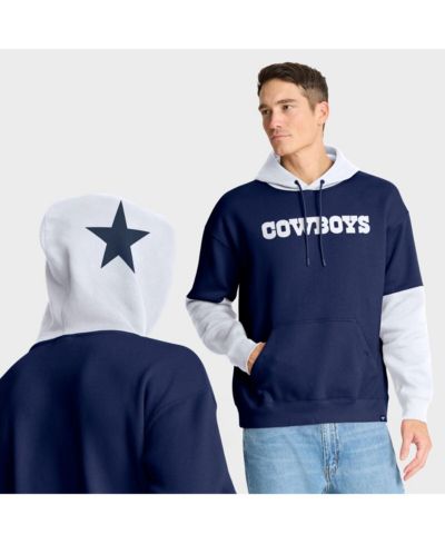 Fanatics Мужское худи Dallas Cowboys Helmet Retro Pullover темно-синего цвета