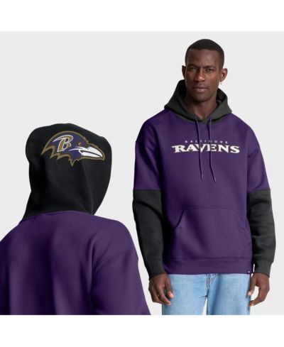 Fanatics Men's Purple Baltimore Ravens Helmet Pullover Hoodie