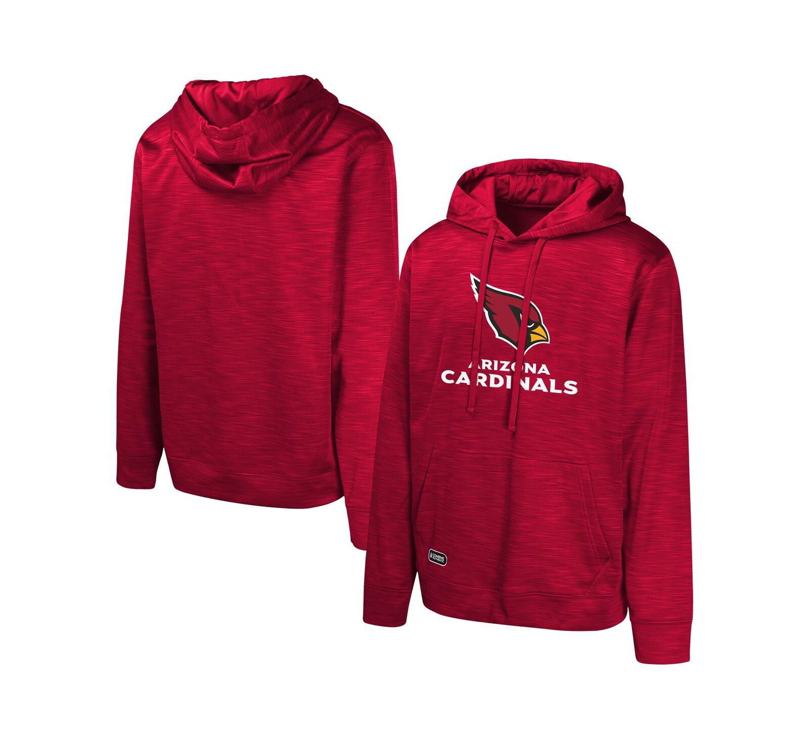 Мужское флисовое худи Outerstuff Cardinal Arizona Cardinals Streak