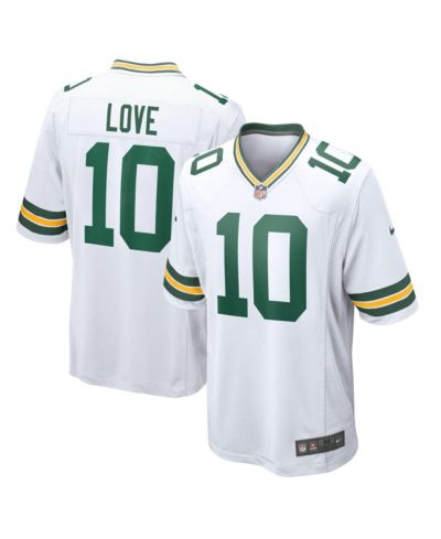Мужская джерси Nike Jordan Love White Green Bay Packers