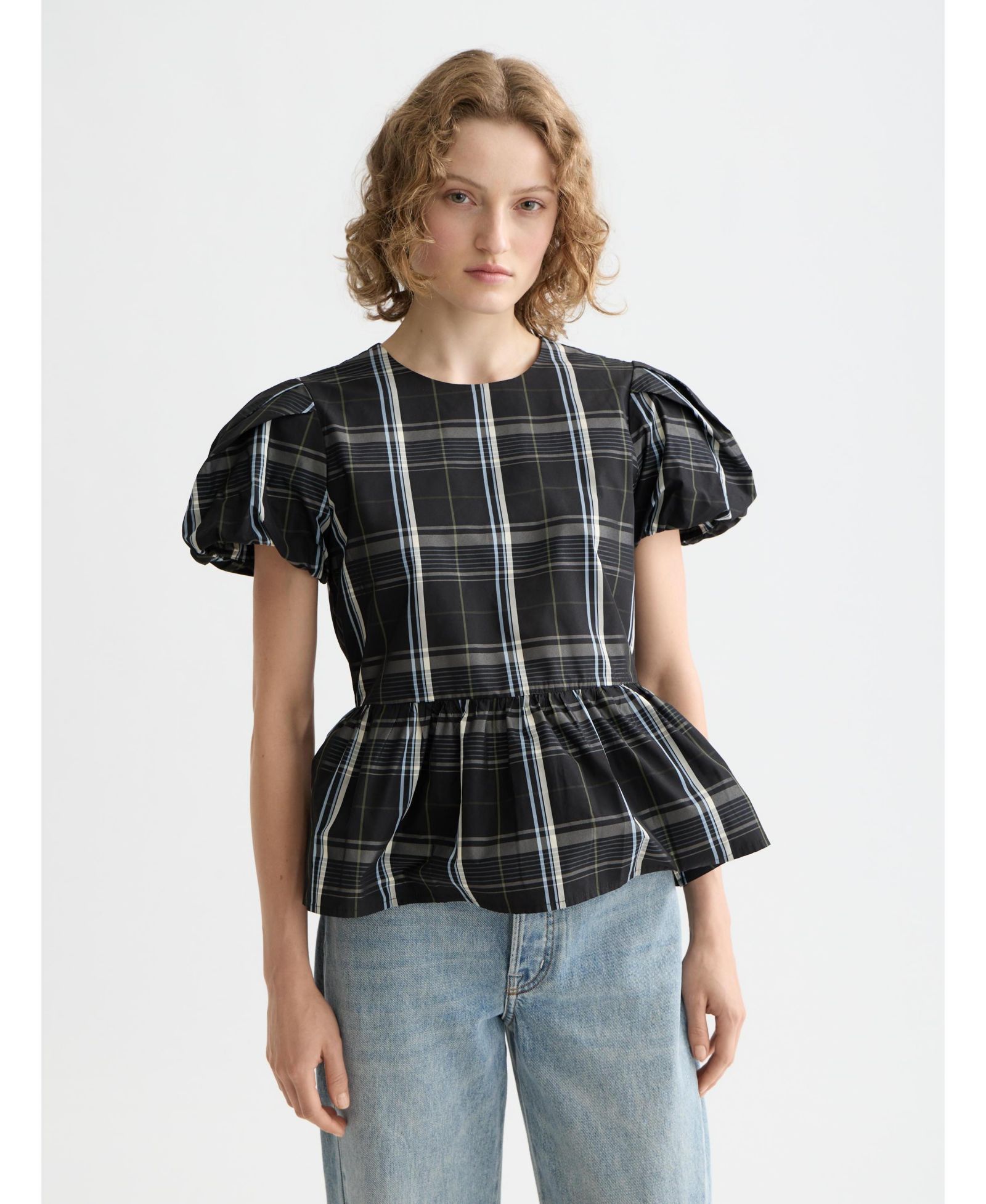 SCOTCH & SODA Женский топ из тафты с воланами