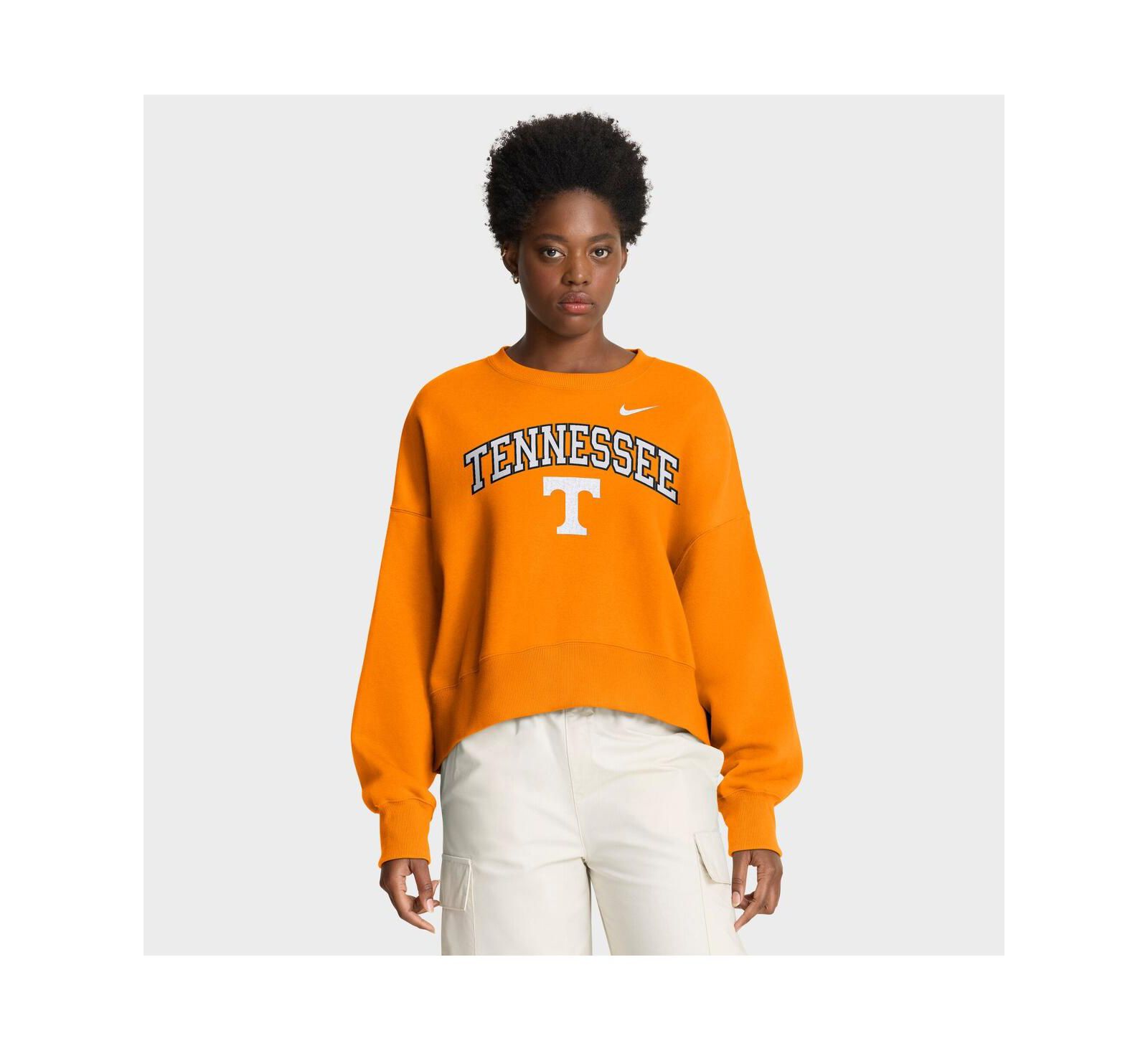 Nike Женская оверсайз толстовка Phoenix Arch Tennessee Volunteers, оранжевая