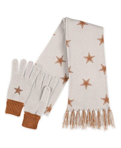 Женский набор WEAR by Erin Andrews 2-Piece Dallas Cowboys Tonal Scarf и перчатка
