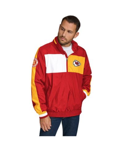 Мужская легкая куртка-толстовка Tommy Hilfiger Red Kansas City Chiefs Gael Half-Zip